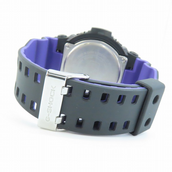 実際に弊社で買取させて頂いたG-SHOCK/Gショック タフソーラー SHOCK RESIST マルチバンド6 腕時計 GAW-100BL-1AERの画像 2枚目