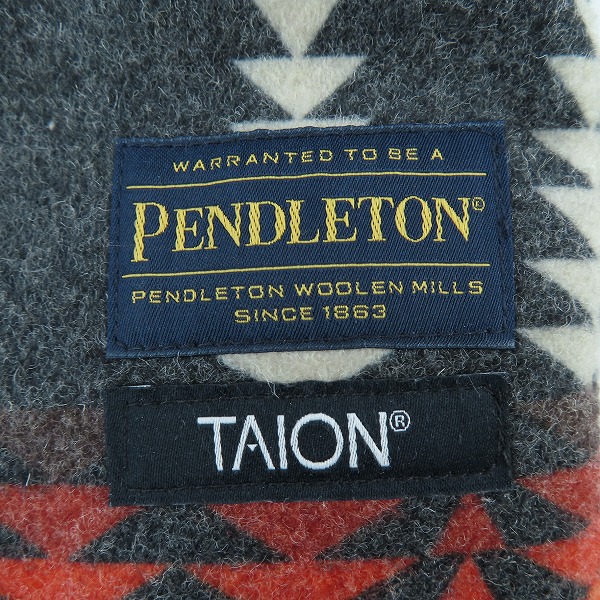 実際に弊社で買取させて頂いたPENDLETON×TAION/ペンドルトン×タイオン リバーシブル マフラーの画像 3枚目