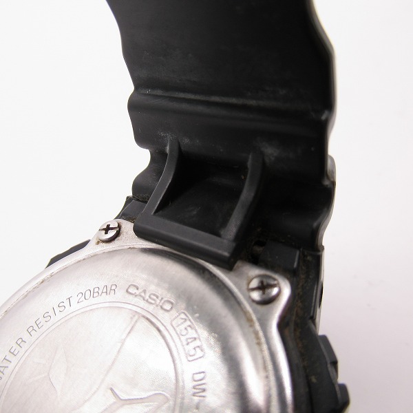 実際に弊社で買取させて頂いたG-SHOCK/Gショック エヴァンゲリオン新劇場版 「破」初号機カラー DW-5600VT【動作未確認】の画像 5枚目