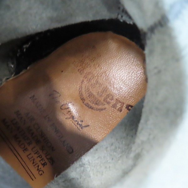 実際に弊社で買取させて頂いたDr.Martens/ドクターマーチン ENGLAND製 10ホール レースアップブーツの画像 5枚目