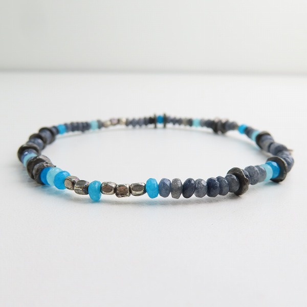 実際に弊社で買取させて頂いたAMP JAPAN/アンプジャパン ビーズ アンクレットの画像 2枚目