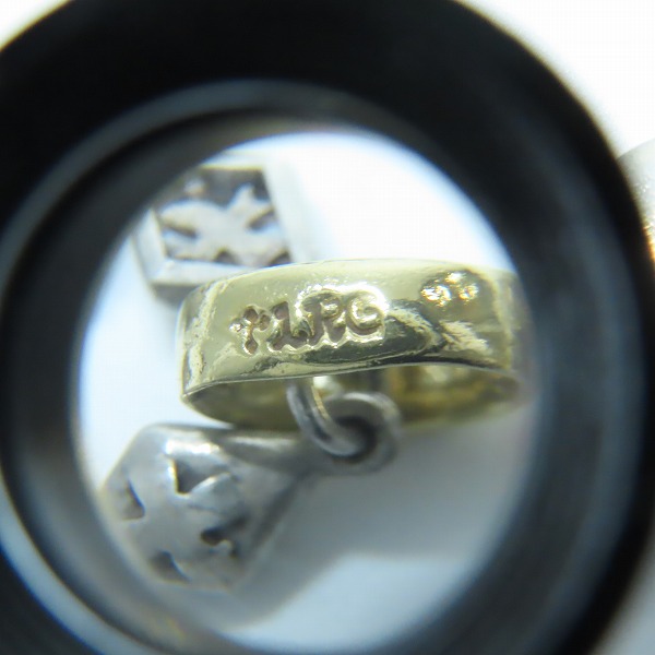 実際に弊社で買取させて頂いたLOREE RODKIN/ローリーロドキン ゴールド ×シルバー925 ハート/クロスペンダントトップ/チェーン付きの画像 6枚目