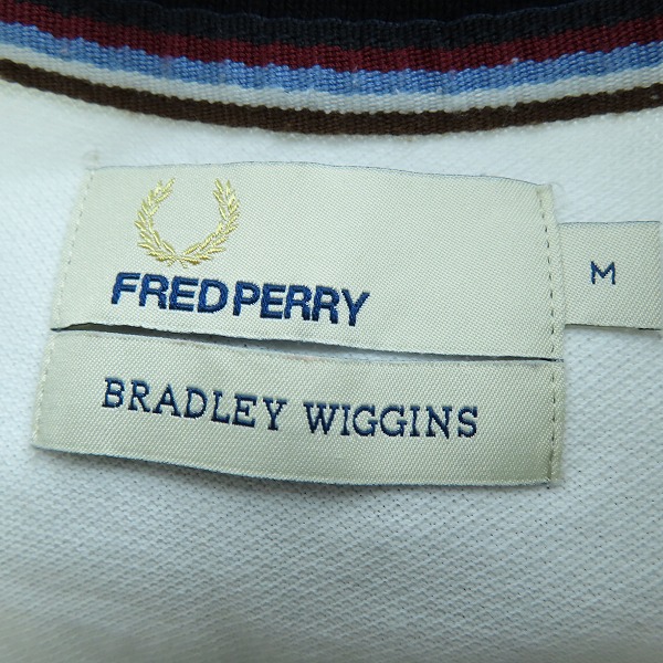 実際に弊社で買取させて頂いたFRED PERRY/フレッドペリー 半袖シャツ ハーフジップ/Mの画像 2枚目