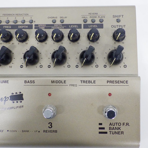 実際に弊社で買取させて頂いたYAMAHA/ヤマハ AG-Stomp エレクトリックアコースティックギター用プリアンプ＆マルチエフェクター【簡易動作確認済】の画像 3枚目