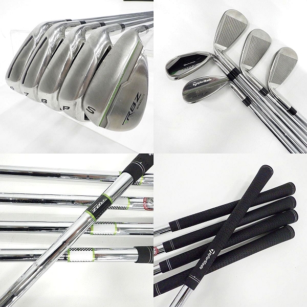実際に弊社で買取させて頂いた【番手欠品有り】TaylorMade/テーラーメイド RBZ SPEEDLITE メンズゴルフクラブ ９本セット FLEX:S キャディバッグ付きの画像 3枚目