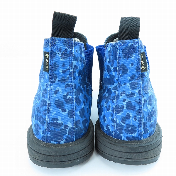 実際に弊社で買取させて頂いたREGAL/リーガル ゴアテックス サイドゴアブーツ ブルー カモフラ/27.0の画像 1枚目