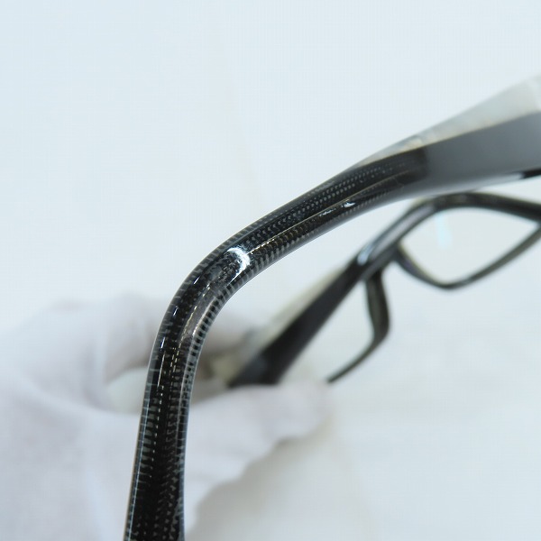 実際に弊社で買取させて頂いたalain mikli/アランミクリ メガネフレーム/アイウェア A0125-18の画像 8枚目