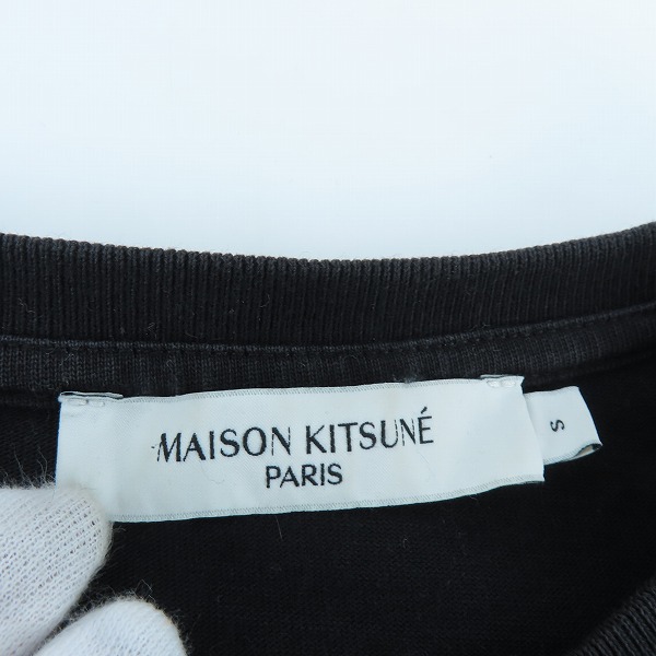 実際に弊社で買取させて頂いたMAISON KITSUNE/メゾンキツネ EMBROIDERED RELAXED TEE-SHIRT/Tシャツ/KM00112KJ0035/Sの画像 2枚目