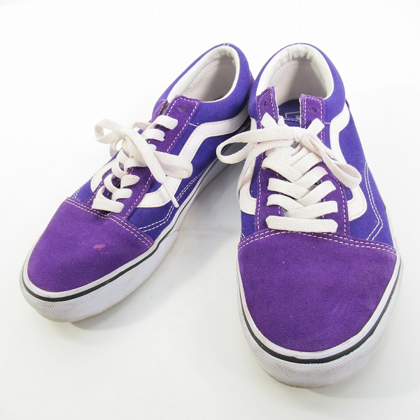 実際に弊社で買取させて頂いたVANS/バンズ ローカットスニーカー パープル 27.5