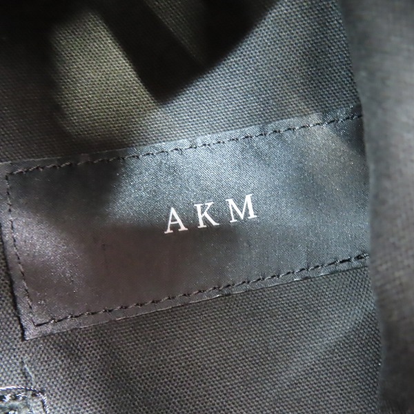 実際に弊社で買取させて頂いたAKM/エイケイエム MINI FOLD BAG ショルダーバッグ ラムレザー の画像 4枚目