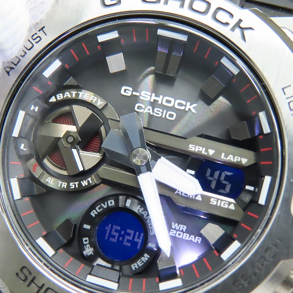 実際に弊社で買取させて頂いたG-SHOCK/Gショック G-STEEL タフソーラー/モバイルリンク 腕時計 GST-B400-1AJFの画像 4枚目