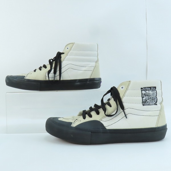 実際に弊社で買取させて頂いたVANS×JACKSON PILZ/バンズ×ジャクソン・ピルツ SK8-HI PRO/ケートハイ プロ 500714/28.0の画像 3枚目