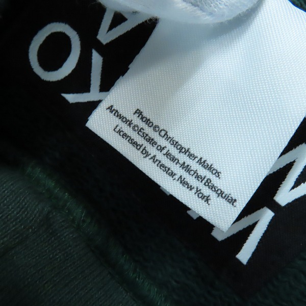 実際に弊社で買取させて頂いたWACKO MARIA×JEAN MICHEL BASQUIAT/ワコマリア×ジャンミシェルバスキア ヘビーウェイト プリントパーカー /Lの画像 5枚目