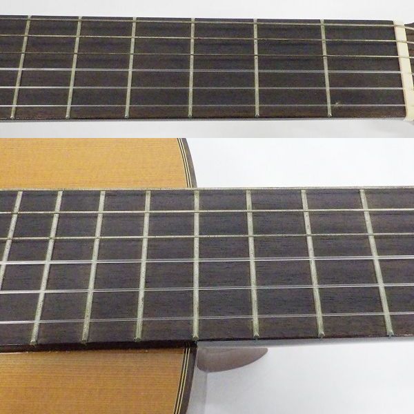 実際に弊社で買取させて頂いた★RYOJI MATSUOKA/松岡良治 LUTHIER Model No.M40 クラシックギター/ガットギター 日本製 ハードケース付の画像 3枚目