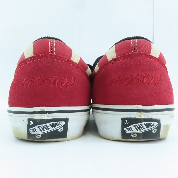 実際に弊社で買取させて頂いたVANS/バンズ HOSOI RISING SUN/ホソイ ライジングサン ERA/エラ SK8-Hi スエードスニーカー/28の画像 1枚目