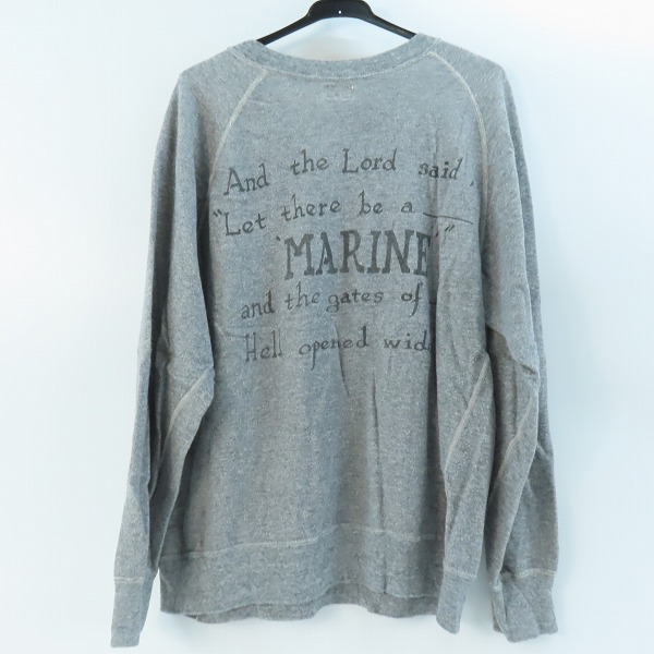 実際に弊社で買取させて頂いたWAREHOUSE/ウェアハウス DUBBLEWORKS/ダブルワークス スウェット Tシャツ/Lの画像 1枚目