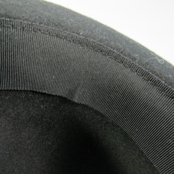 実際に弊社で買取させて頂いたBLACK SIGN×CA4LA/ブラックサイン×カシラ BS DardyHat ウール ハット /Lの画像 8枚目