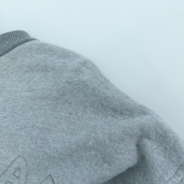 実際に弊社で買取させて頂いたA BATHING APE/アベイシングエイプ 胸ポケットデザイン  スウェット グレー/Lの画像 7枚目
