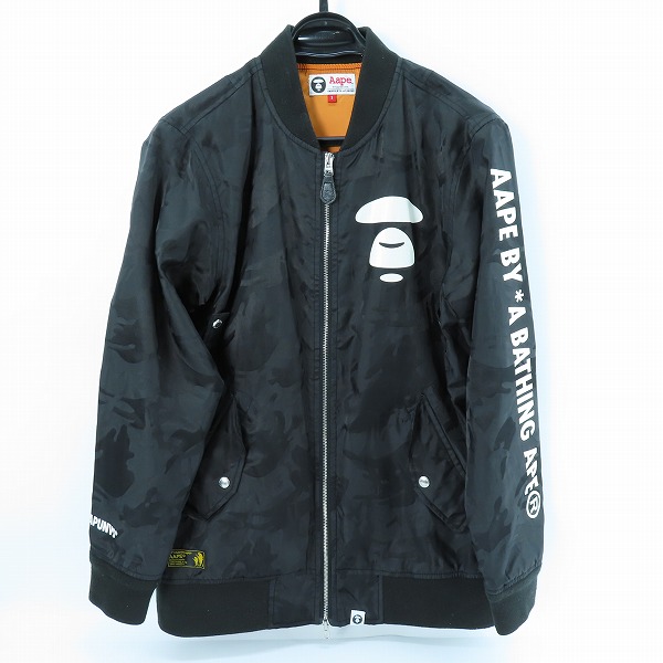 実際に弊社で買取させて頂いたA BATHING APE/アベイシングエイプ AAPE カモフラ ジャケット/S