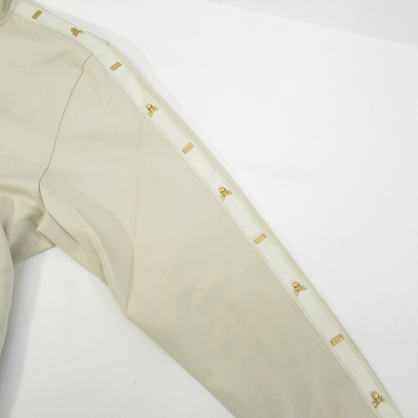 実際に弊社で買取させて頂いた【未使用】MASTERMIND×KITH/マスターマインド × キス MM Track Jacket トラックジャケット KH1136-104/Lの画像 7枚目