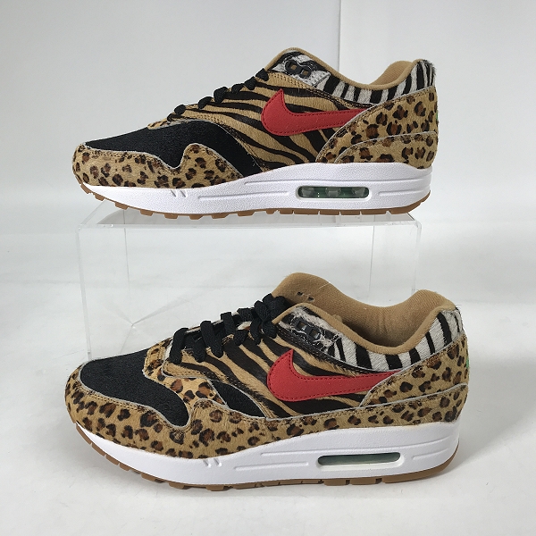 実際に弊社で買取させて頂いた【未使用】NIKE×ATMOS/ナイキ×アトモス AIR MAX 1 DLX ANIMAL PACK 2.0 エアマックス1 アニマルパック AQ0928-700 /26の画像 3枚目