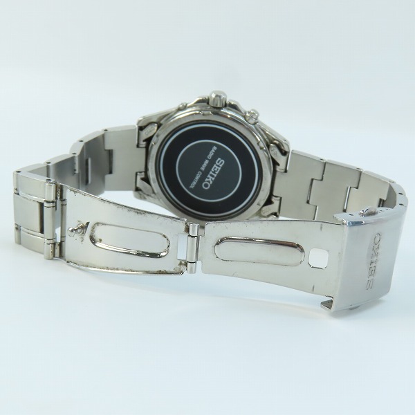 実際に弊社で買取させて頂いたSEIKO/セイコー RADIO WAVE CONTROL 電波ソーラー 腕時計 7B22-0AZ0の画像 3枚目