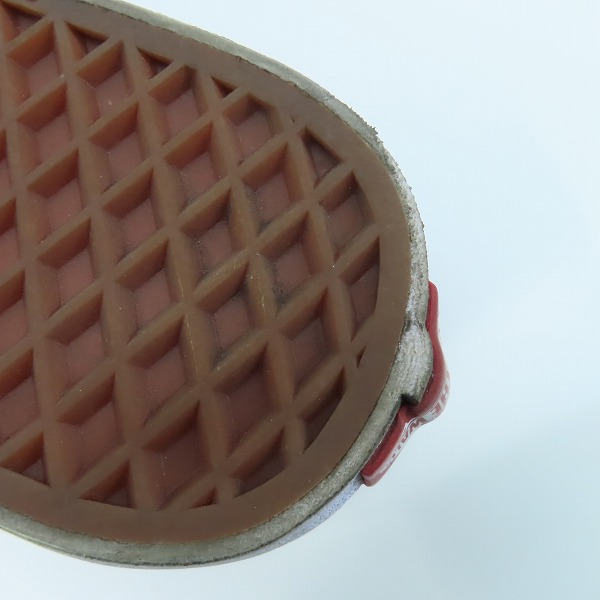 実際に弊社で買取させて頂いたVANS×WACKO MARIA/バンズ×ワコマリア V44 AUTHENTIC/オーセンティック レオパード グリーン 667569-0003/29の画像 6枚目