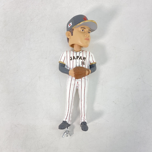 実際に弊社で買取させて頂いたFOCO PLAYER BOBBLE ボブルヘッド  WBC 2023 大谷翔平 投手 ホームユニフォーム 侍ジャパン 首振り フィギュアの画像 1枚目