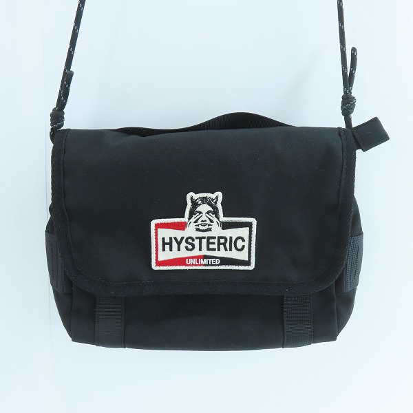 実際に弊社で買取させて頂いたHYSTERIC GLAMOUR/ヒステリックグラマー SEE NO EVILワッペン サコッシュ 02243QB03