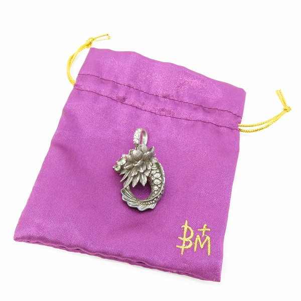 実際に弊社で買取させて頂いたBloody Mary/ブラッディマリー Lotus head/ロータスヘッド 蓮魚 ペンダントトップの画像 7枚目