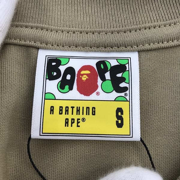 実際に弊社で買取させて頂いた【未使用】A BATHING APE/アベイジングエイプ STA HOUNDSTOOTH BY BATHING APE RELAXED FIT TEE/Tシャツ/Sの画像 2枚目