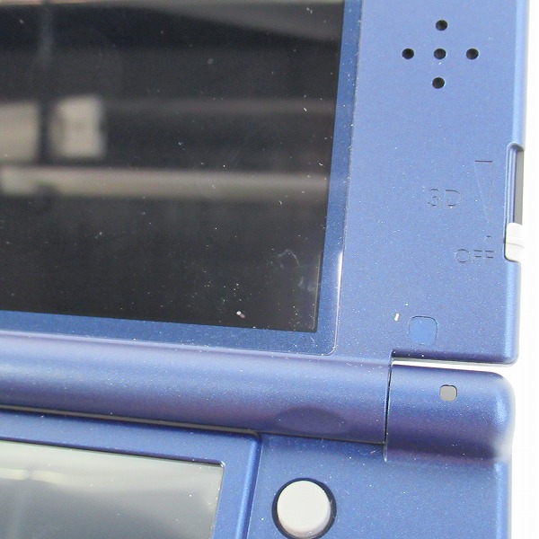 実際に弊社で買取させて頂いた任天堂/Nintendo Newニンテンドー3DS LL メタリックブルー RED-001 本体【簡易動作確認済】の画像 3枚目