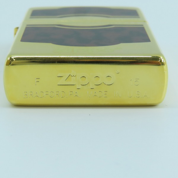 実際に弊社で買取させて頂いたZIPPO/ジッポー 33 Barbour Street/バーバーストリート 2015年製の画像 3枚目