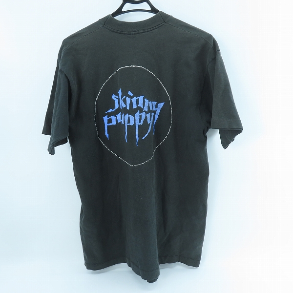 実際に弊社で買取させて頂いたSKINNY PUPPY/スキニーパピー USA製/Fruit of the Loomボディ 半袖バンドTシャツ Lの画像 1枚目