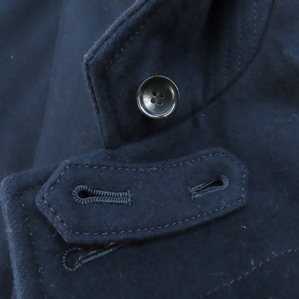 実際に弊社で買取させて頂いたSOPHNET./ソフネット シングルブレストコート ウール SOPH-156084/Mの画像 6枚目