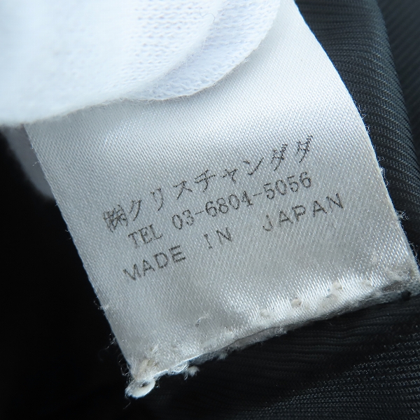 実際に弊社で買取させて頂いたCHRISTIAN DADA/クリスチャンダダ archive ロング レザーコート 44の画像 4枚目