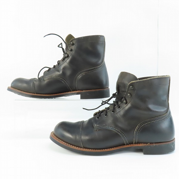 実際に弊社で買取させて頂いたRED WING/レッドウィング アイアンレンジャー ブーツ 8086/11の画像 3枚目
