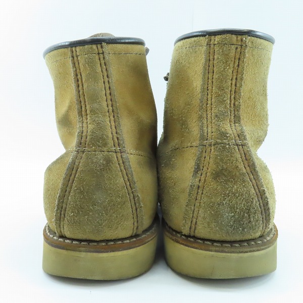 実際に弊社で買取させて頂いたRED WING/レッドウィング スエード レザー 羽タグ アイリッシュセッター 8173/ 7.5の画像 1枚目