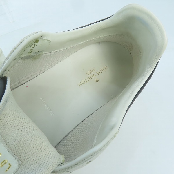 実際に弊社で買取させて頂いたLOUIS VUITTON ルイ ヴィトン スニーカー ルクセンブルグライン ダミエ LD0260/9の画像 4枚目