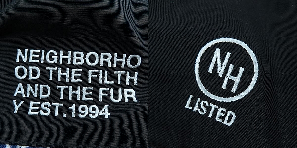 実際に弊社で買取させて頂いたNEIGHBORHOOD/ネイバーフッド 21AW BANDANA CHOPPED DOWN/E-JKT バンダナ ダウン ジャケット 212TSNH-JKM11/Lの画像 6枚目
