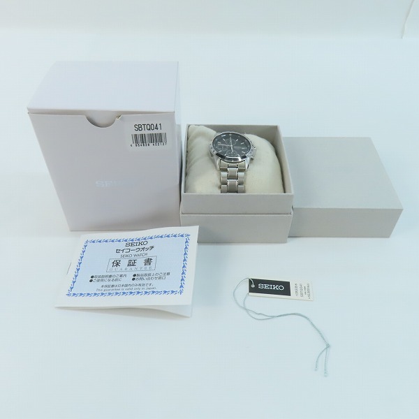 実際に弊社で買取させて頂いたSEIKO/セイコー SPIRIT/スピリット クォーツ クロノグラフ 腕時計 SBTQ041の画像 6枚目
