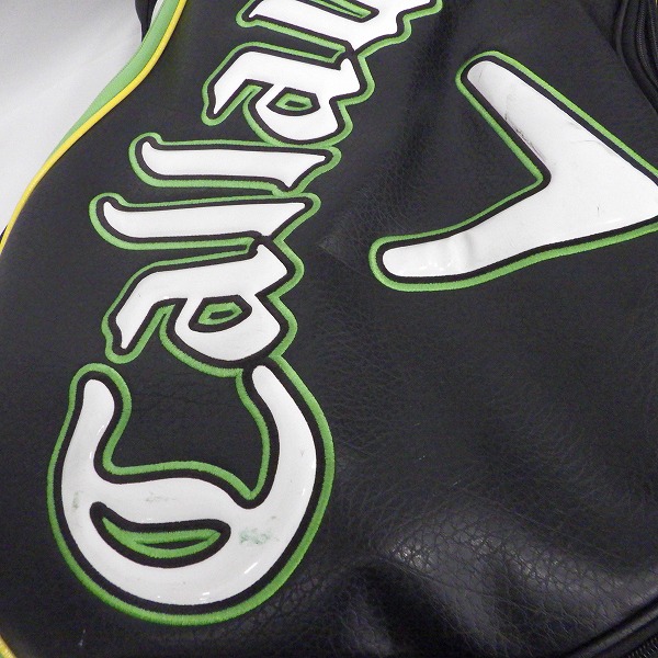 実際に弊社で買取させて頂いたCallaway/キャロウェイ Tour 19JM EPIC FLASH 2019年数量限定ツアーレプリカモデル 9.5型5分割キャディバッグ ブラックの画像 7枚目