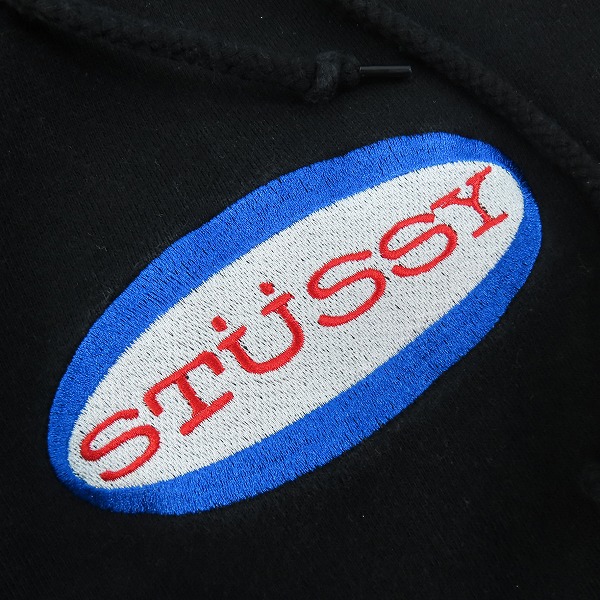 実際に弊社で買取させて頂いたSTUSSY/ステューシー オーバルロゴ スエットパーカー 118252/Mの画像 7枚目