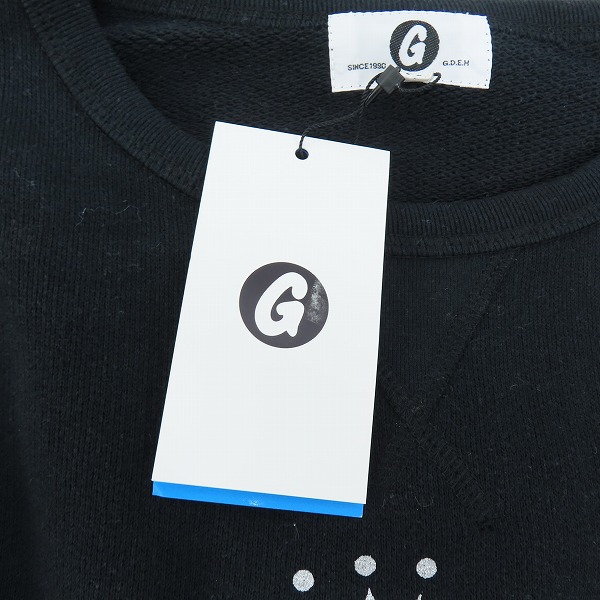 実際に弊社で買取させて頂いた【未使用】 GOODENOUGH/グッドイナフ ロゴプリント スウェット トレーナー Mの画像 6枚目