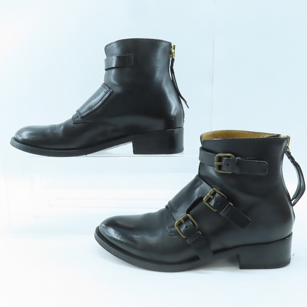 実際に弊社で買取させて頂いたBUTTERO/ブッテロ 3ベルト/モンクストラップ ブーツ/36の画像 3枚目