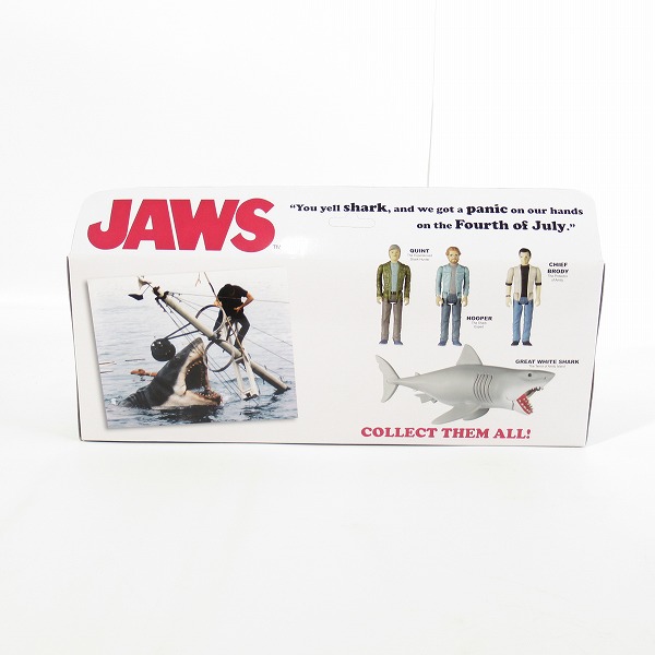 実際に弊社で買取させて頂いた【未開封】FUNKO × SUPER7/ファンコ×スーパー7 ReAction JAWS/ジョーズ グレートホワイトシャーク アクションフィギュアの画像 2枚目