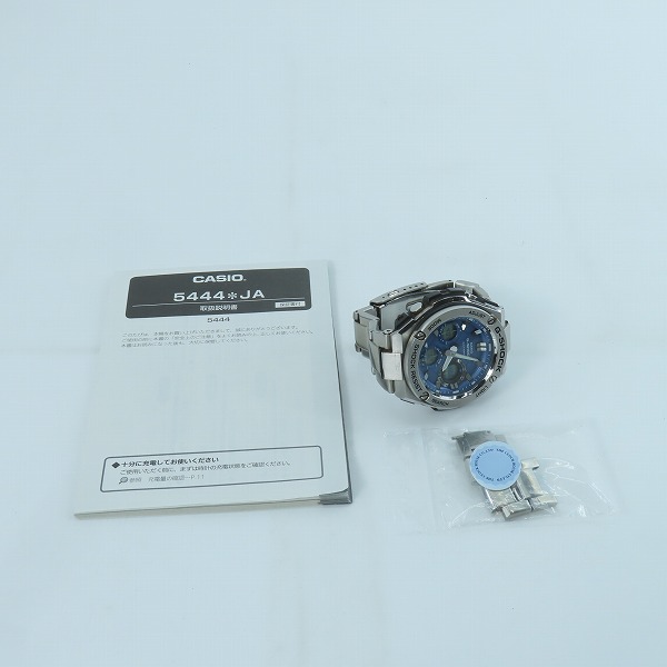 実際に弊社で買取させて頂いたG-SHOCK/G-ショック タフソーラー G-STEEL/Gスチール マルチバンド6 電波ソーラー ウォッチ/腕時計 GST-W110D-2AJFの画像 9枚目