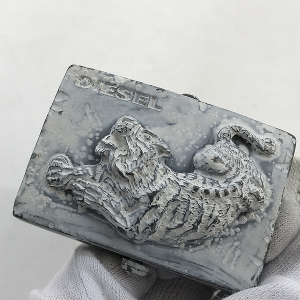 実際に弊社で買取させて頂いたDIESEL/ディーゼル GIベルト ガチャベル 90cm の画像 3枚目