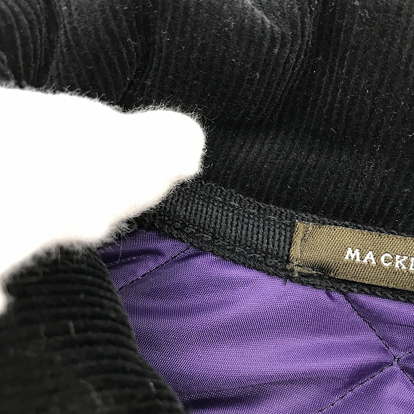 実際に弊社で買取させて頂いたMACKINTOSH/マッキントッシュ Scotland製 ウールキルティングジャケット /36の画像 6枚目
