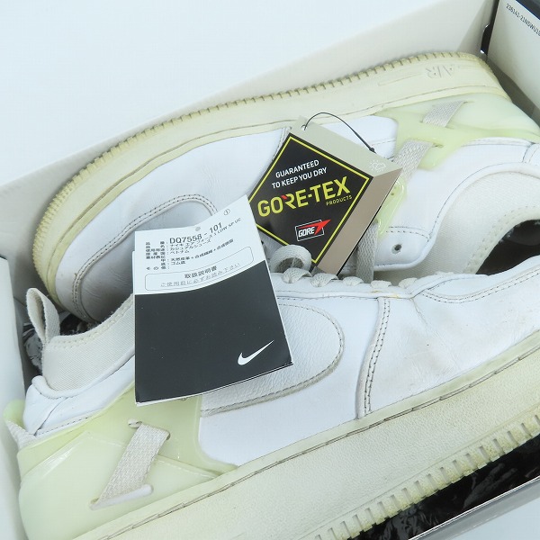 実際に弊社で買取させて頂いたNIKE×UNDERCOVER/ナイキ×アンダーカバー AIR FORCE 1 LOW エアフォース１ DQ7558-101/28.5の画像 8枚目